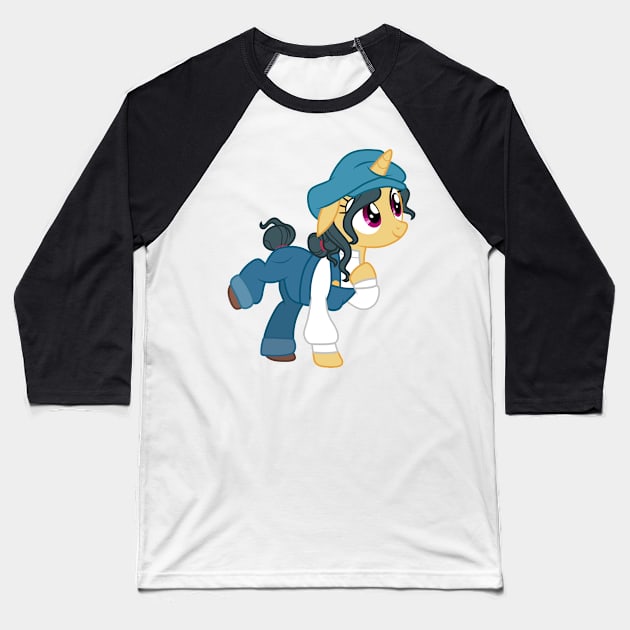 Fresh Coat as Audrey Ramirez Baseball T-Shirt by CloudyGlow